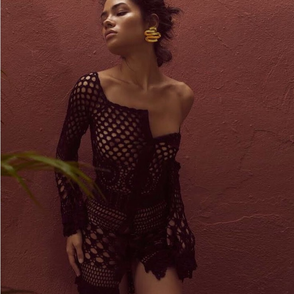 Rat & Boa Ophelia Crochet Dress